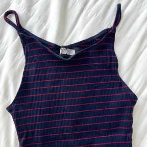 Reformation Midi Rib Knit Dress - XS